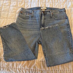 Madewell Light Blue Straight-Leg Jeans